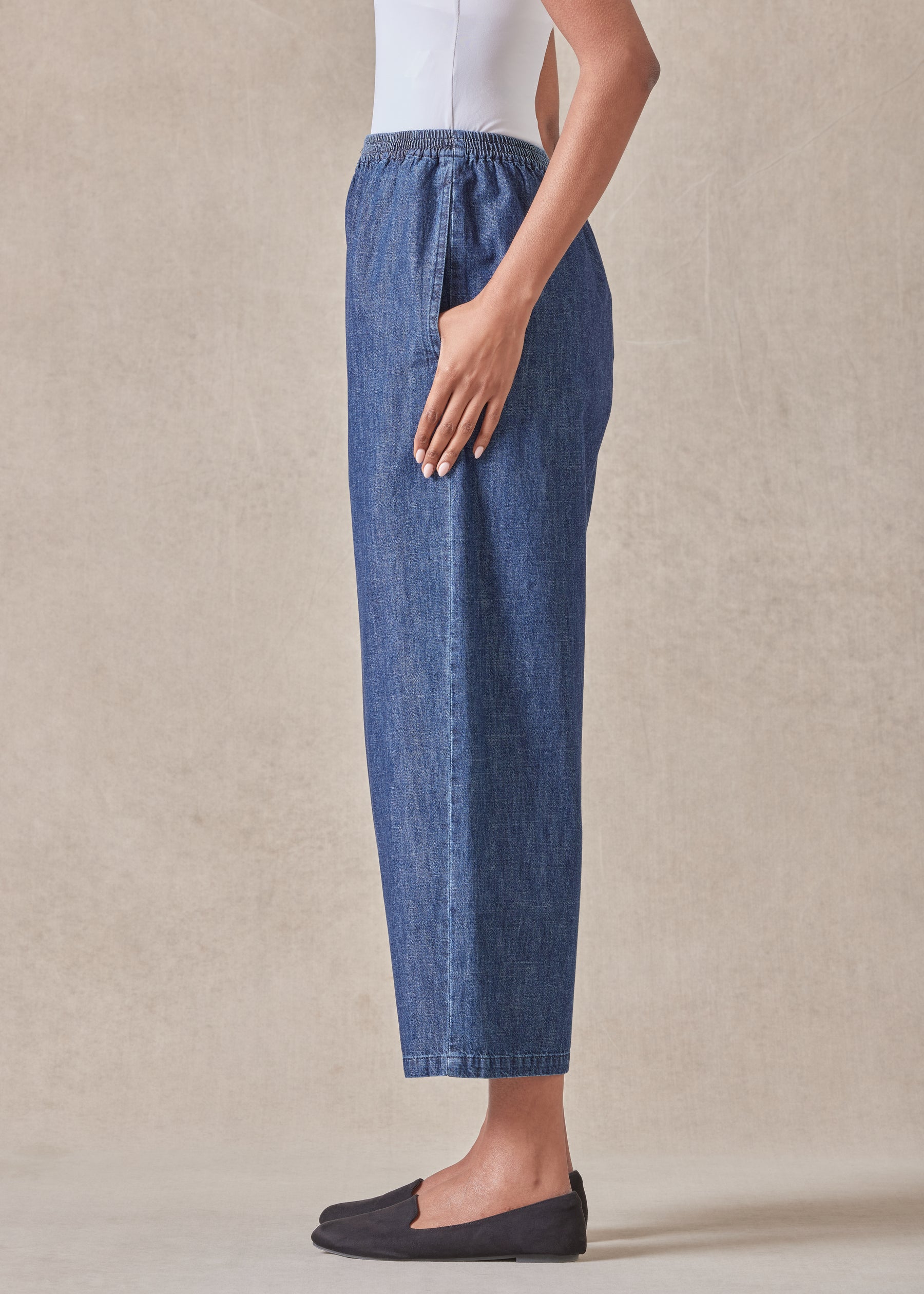 cotton denim japanese trouser