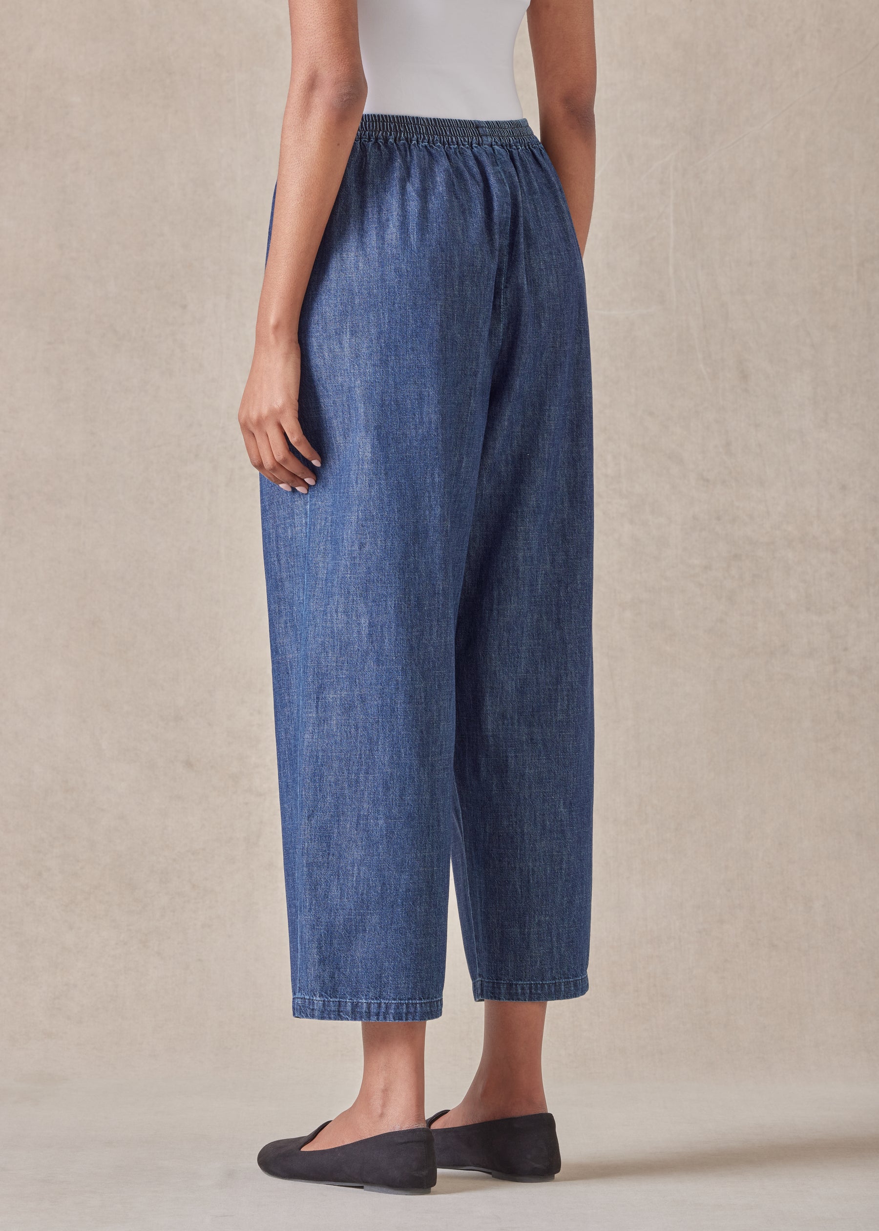 cotton denim japanese trouser