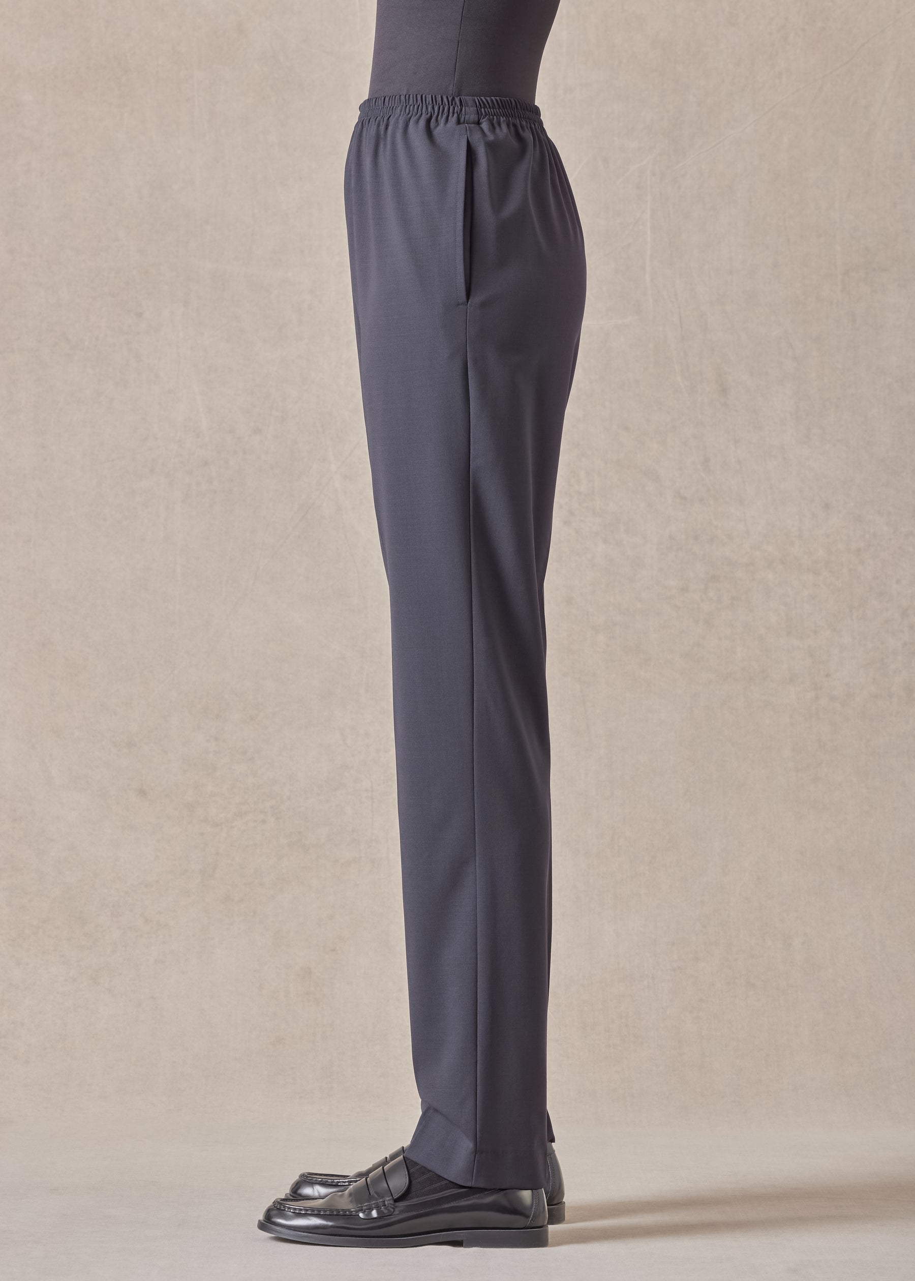 wool narrow trouser