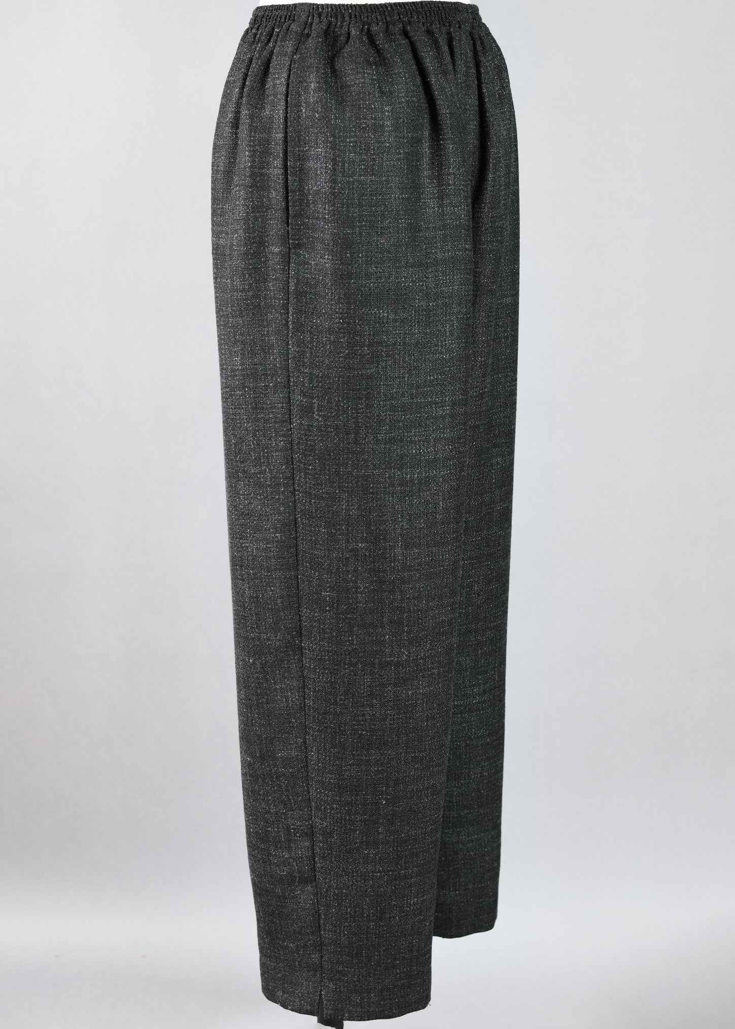 longer japanese trouser with ankle slits