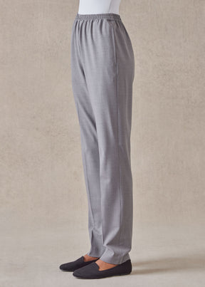 wool narrow trouser