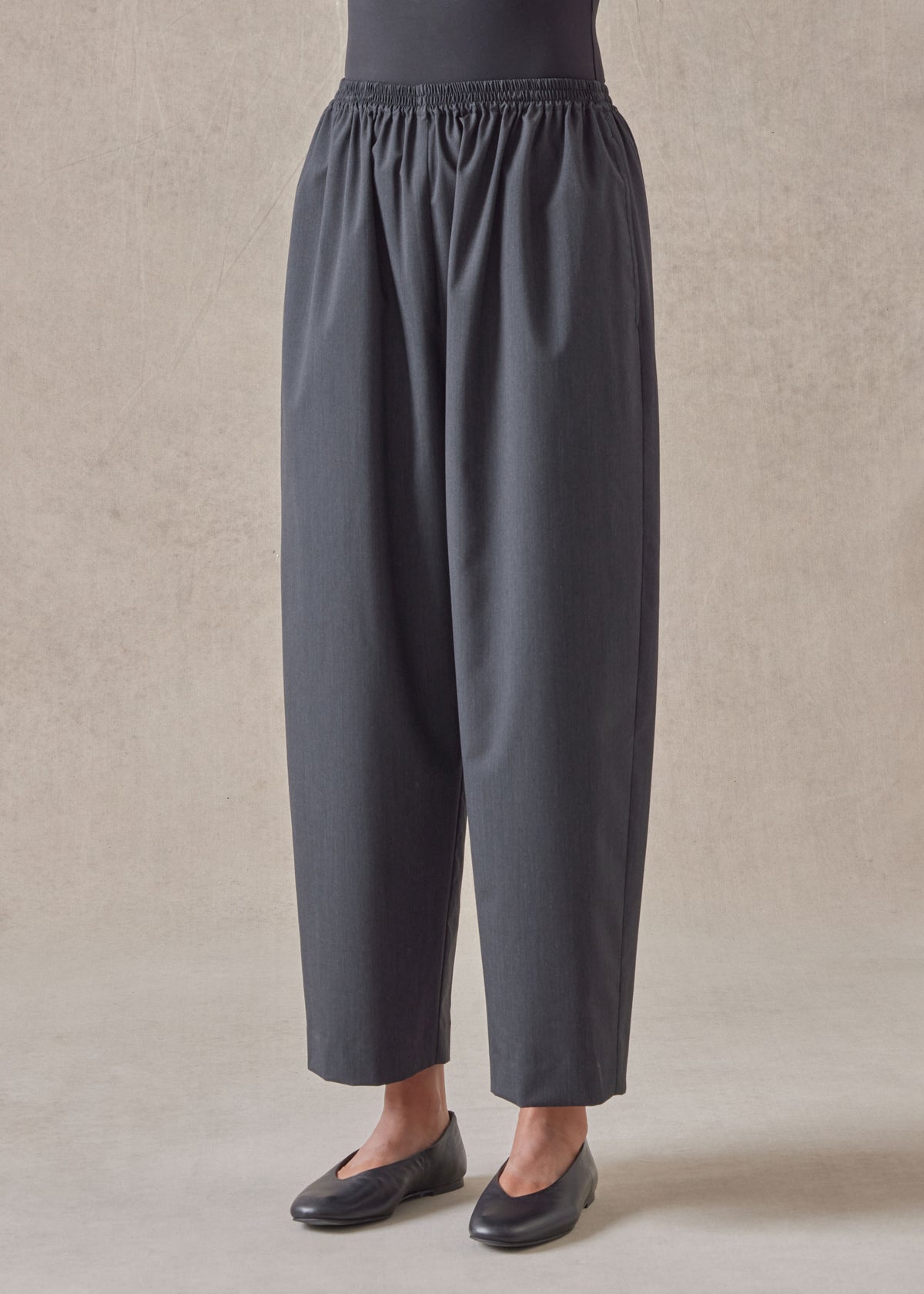 tropical wool japanese trouser