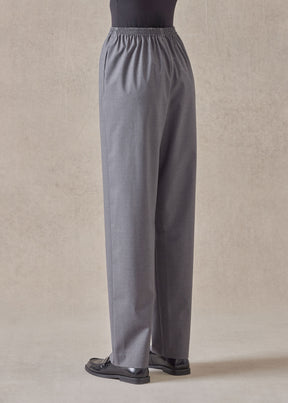 wool regular trouser