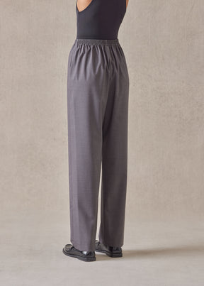 tropical wool regular trouser