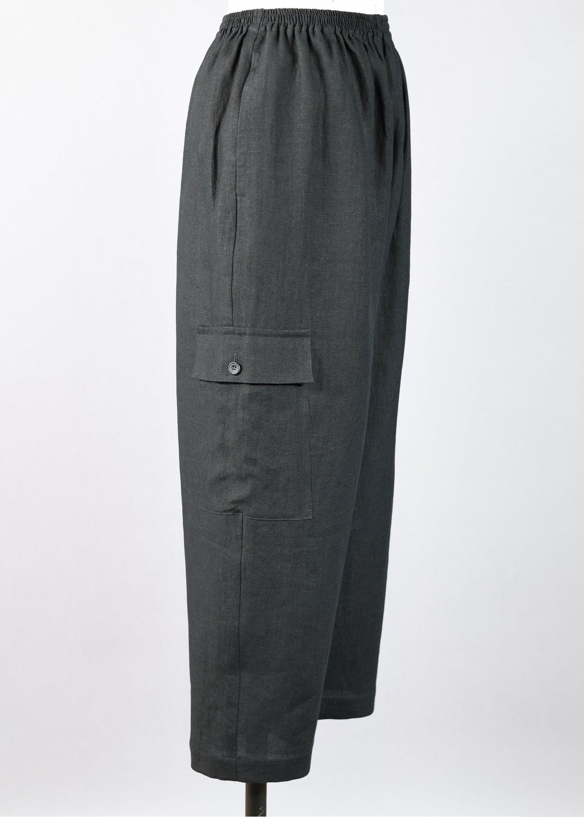 linen japanese cargo trouser