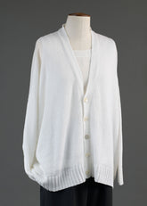 v neck cardigan - mid