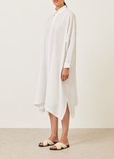 cotton dps shirt dress with collar