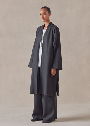 linen bakhtiari coat