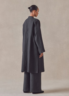 linen bakhtiari coat