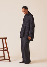 cashmere knitted monks top - long